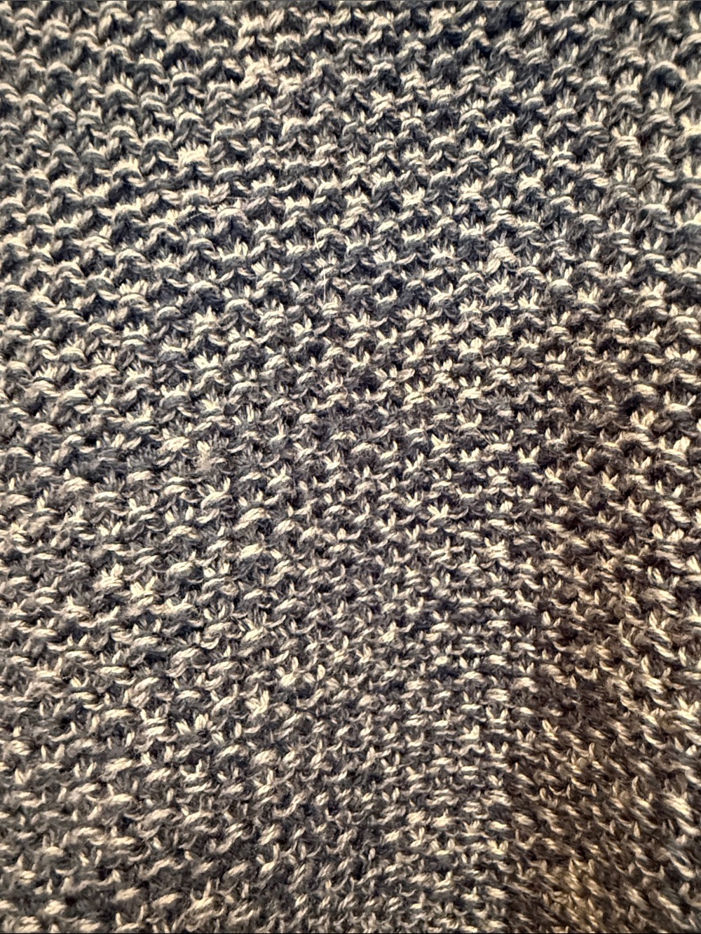 Lucky Brand Green V-Neck Marled Knit Sweater - Picture 2 of 6